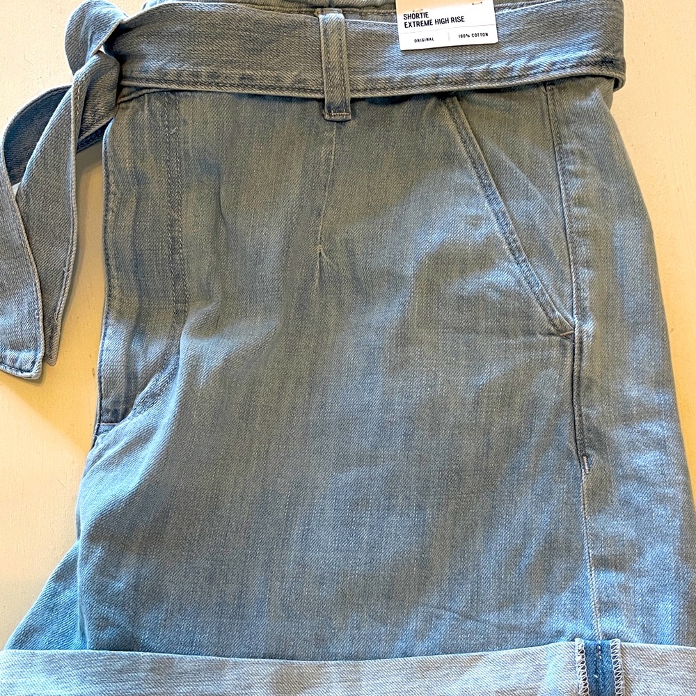 Express shortie extreme hi rise